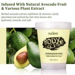 Nuspa Body Scrub Avocado (250ml)