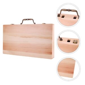 WAHL Pro Barber Wooden Tool Case with Leather Finish