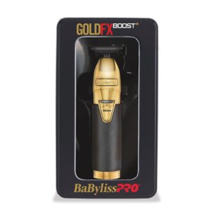 BaByliss Pro GoldFX Boost Trimmer BAB787GBP (Black & Gold)