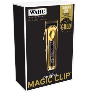 WAHL Pro 5-Star Series Cordless Magic Clip Gold Edition Hair Clipper #8148-700