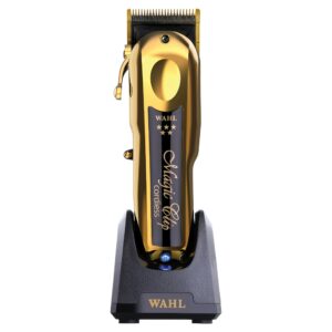WAHL Pro 5-Star Series Cordless Magic Clip Gold Edition Hair Clipper #8148-700