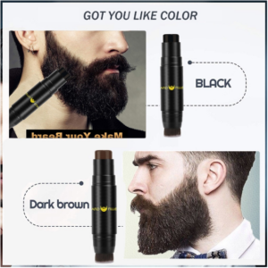 Beard Filler Stick (Black/Dark Brown)