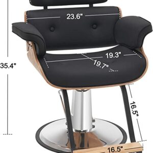 Cutting Chair HG3373 - Black