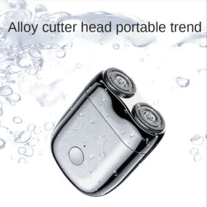 Mini Electric Magnetic Attraction Shaver Portable (Random Color)