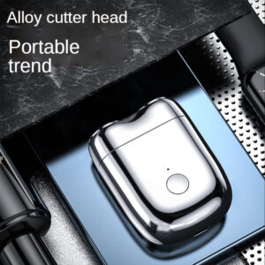 Mini Electric Magnetic Attraction Shaver Portable (Random Color)