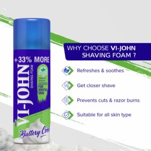 Vi-John Shaving Foam For Sensitive Skin/Special Moisturizing Formula
