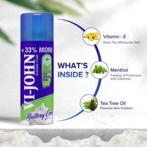 Vi-John Shaving Foam For Sensitive Skin/Special Moisturizing Formula
