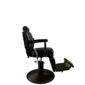 Barber Chair Leather Golf (Black)
