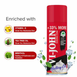 Vi-John Shaving Foam For Sensitive Skin/Special Moisturizing Formula