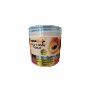 Activeplus Face & Body Scrub Strawberry/Apricot/Avocado Exfoliating  & Moisturizing Scrub