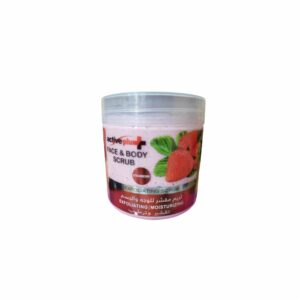 Activeplus Face & Body Scrub Strawberry/Apricot/Avocado Exfoliating  & Moisturizing Scrub
