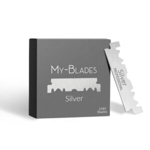 [NEW] MY-Blades Silver Double Edge/Half Blade 100's German Steel with Extra Coating & Hard Blade