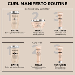 Kerastase Curl Manifesto Bain Hydration Douceur Gentle Hydrating Creamy Shampoo (250ml/1000ml)
