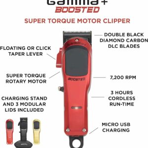 Gamma+ Boosted Super-Torque Modular Cordless Clipper