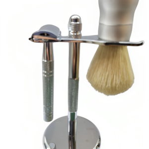Dorco Barber Shaving Set Brush Bowl and  Case Container