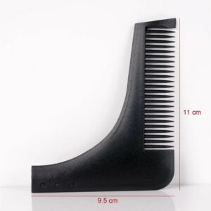 Beard Shaper Comb #BEP002 (L Shape) (Black)