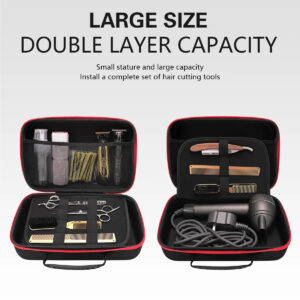 BarberTop Clipper & Trimmer Tool Case #S310 (Black)