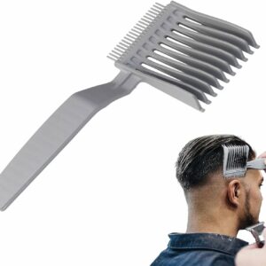 Hair Cut Curved Positioning Comb #CP23 (Grey)