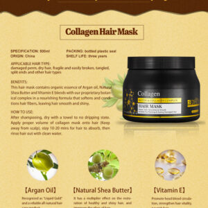 D'Fine Biotin & Collagen Complex Hhair Mask 500ml