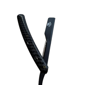 Barber Pro Stainless Steel Shaving Razor (Black) #SR30