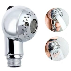 Pressurize/ Round  Shower Head Y37/T40/T714A (Black/Chrome)