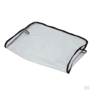 Transparent Chair Back Cover