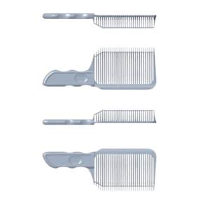 Charmvit Curved Positioning Comb #CY18 (Grey)