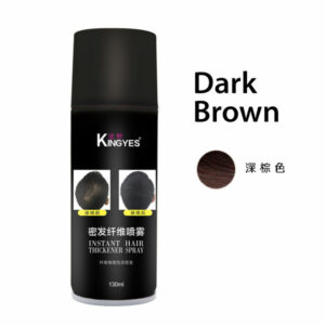 KingYes Hair Thickening Fiber Spray 130ml Instant Hair Build Hair Fiber Spray