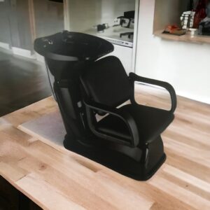 Washing Chair Model 229F with Plastic Basin / Kerusi Cuci Rambut