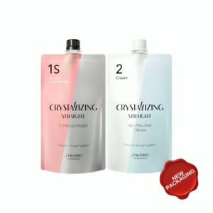 Shiseido Pro Crystallizing Straight Hair Straightening Cream Rebonding Cream (400gx2) N1 H1 EX1