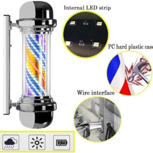 Barber Pole HS57LED - 57CM