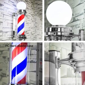 Barber Pole #HD68C (Chrome)