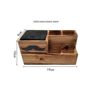 Wooden Scissor Stand & Tool Holder
