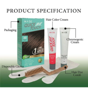 Mase Quick Touch Hair Colour Dye Cream 50g