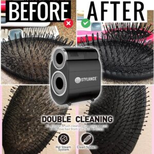 Stylance Electric Hair Round Brush Cleaner Machine Steamer