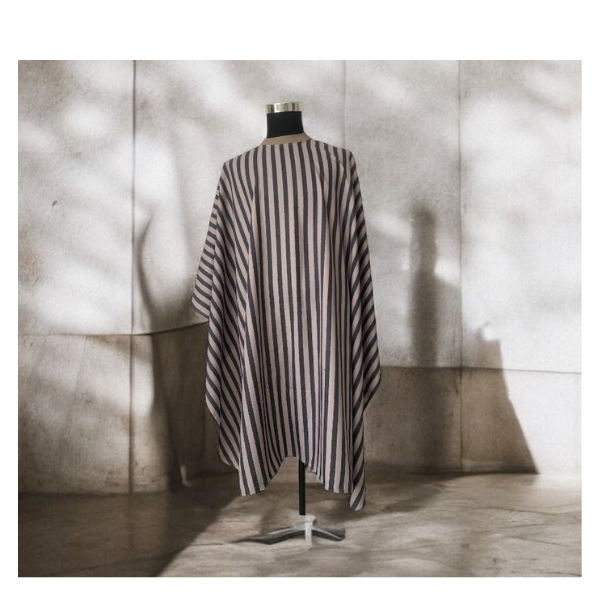Barber Salon Hairdressing Stripe Cutting Cape CE53L