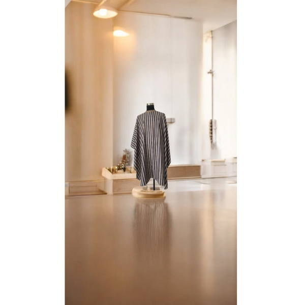 Barber Salon Hairdressing Stripe Cutting Cape CE53L