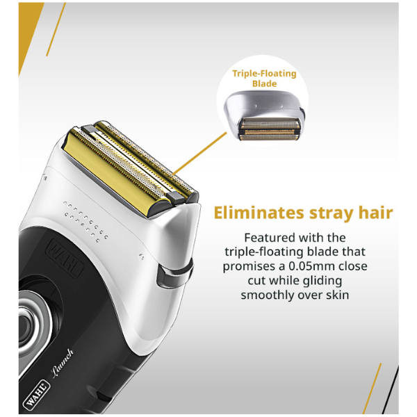 Wahl Professional Cordless Double Foil Launch Shaver 7065L