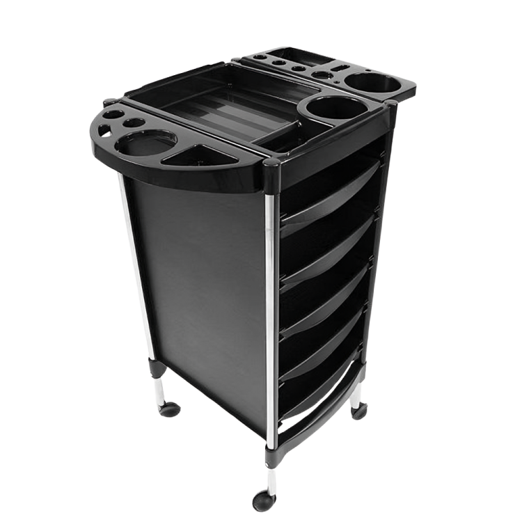 Salon Trolley X10 Black
