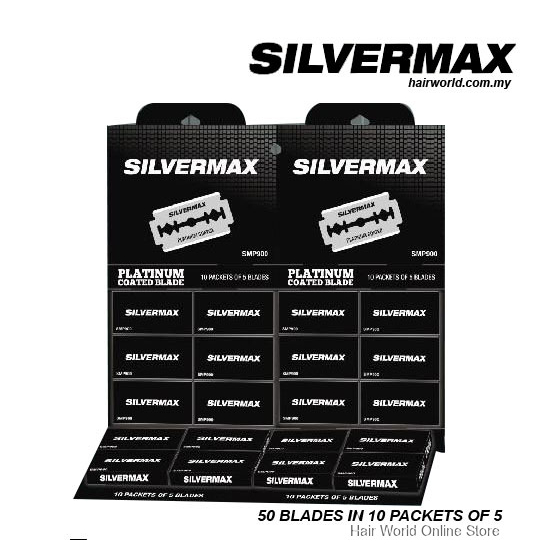 Silvermax Platinum Coated Blades