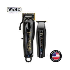 WAHL Pro 5-Star Black Magic Clip & 5-Star Black Detailer Li
