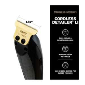 WAHL Pro 5-Star Black Magic Clip & 5-Star Black Detailer Li