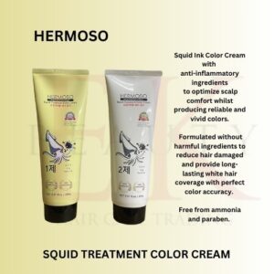 Hermoso Hair Dye Professional Squid Treatment Color Cream (250g x 2)