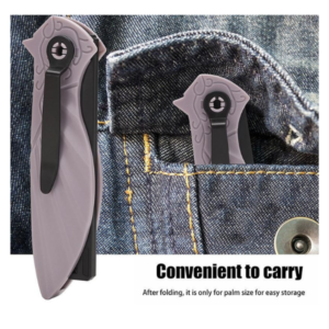 BarberTop Plastic Folding Comb 2 in 1 #SS24