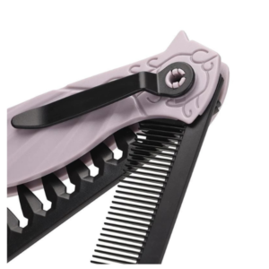 BarberTop Plastic Folding Comb 2 in 1 #SS24