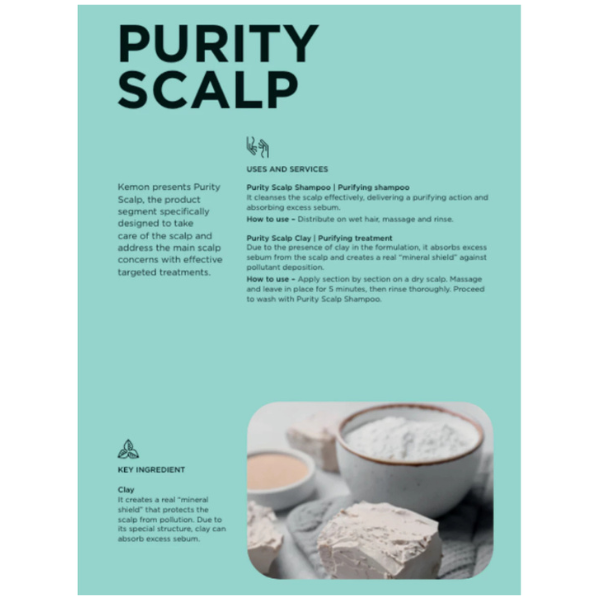 Kemon Care Purity Scalp Clay Shampoo