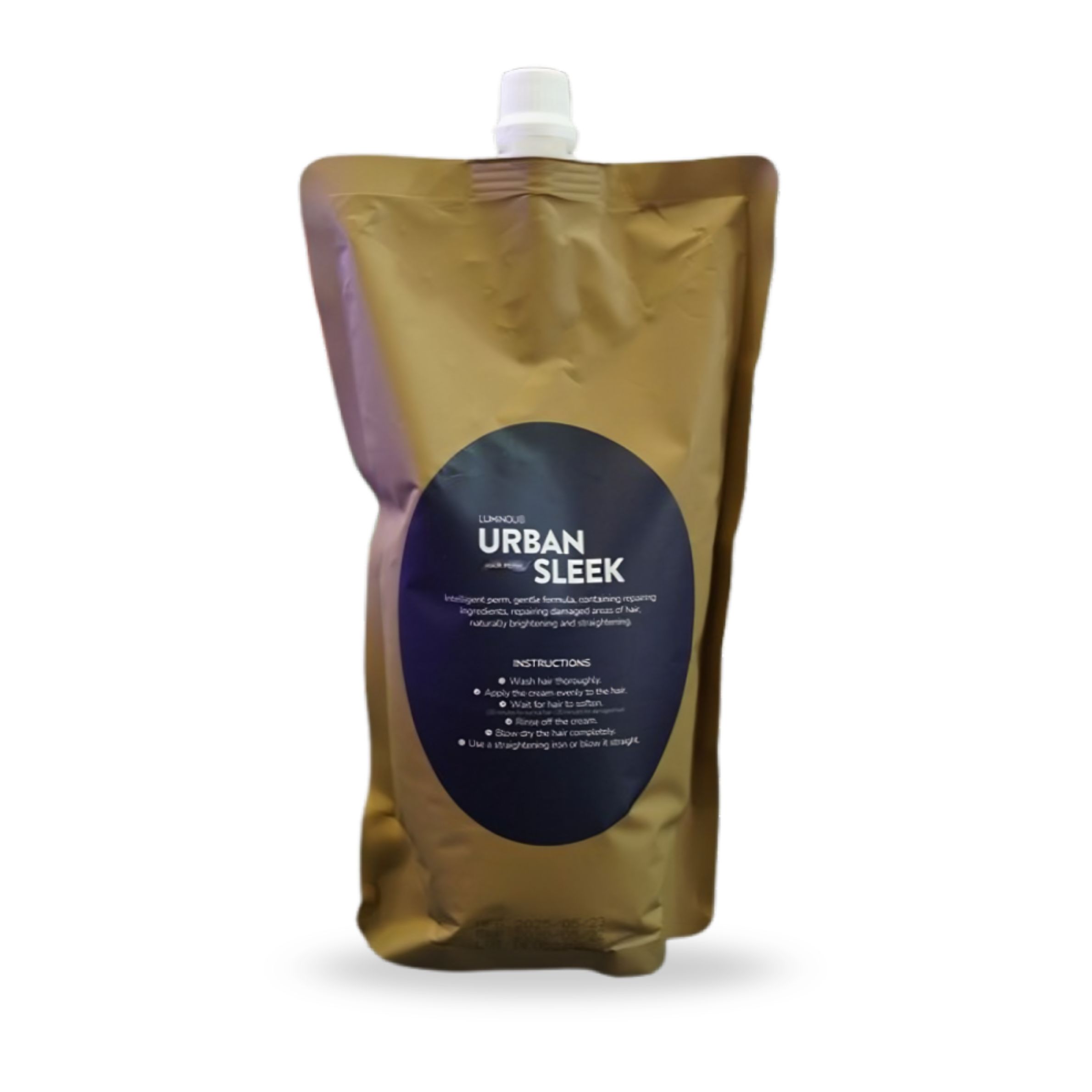 Luminous Urban Sleek Hair Perm Cream 1000ml | Silky Smooth Straightening & Repair