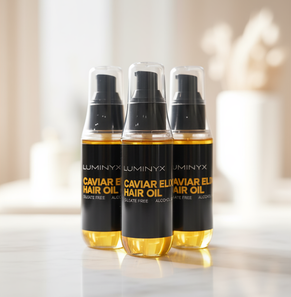 Luminyx Caviar Elixir Sulfate Free Alcohol Free Hair Oil Serum100ml