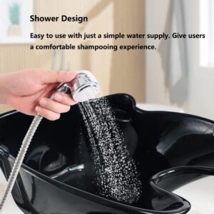Portable Fibre Shampoo Basin with Water Drum