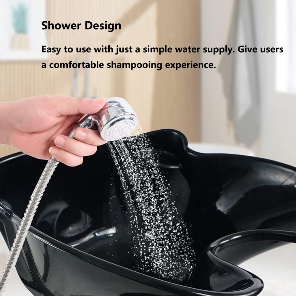 Portable Fibre Shampoo Basin with Water Drum